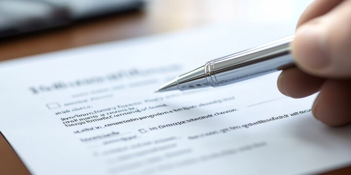 A detailed shot shows a resume being reviewed, focusing on the applicant's qualifications and capturing the moment of career progression