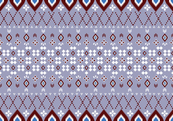 ethnic seamless pattern in ethnic style
