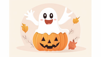 Halloween characters horror vector set design. Halloween character like grim reaper, ghost, pumpkin and Frankenstein.