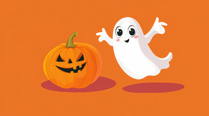 Halloween characters horror vector set design. Halloween character like grim reaper, ghost, pumpkin and Frankenstein.