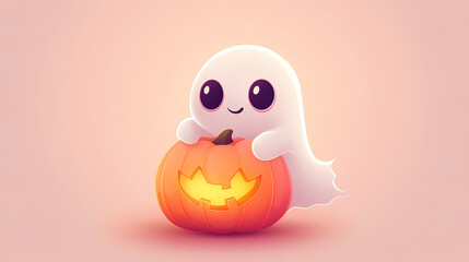 Halloween characters horror vector set design. Halloween character like grim reaper, ghost, pumpkin and Frankenstein.