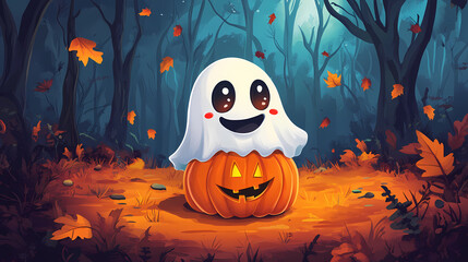 Halloween characters horror vector set design. Halloween character like grim reaper, ghost, pumpkin and Frankenstein.