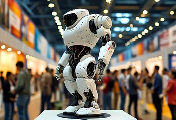 Fototapeta premium robot artist