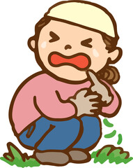 もう草むしりはしたくない