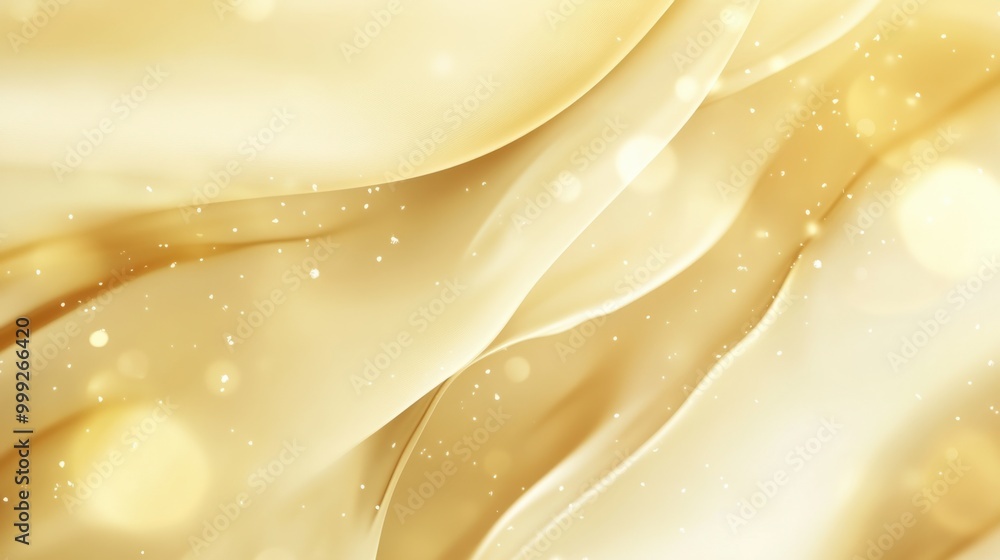 Poster a soft gold gradient background with smooth transitions and subtle highlights