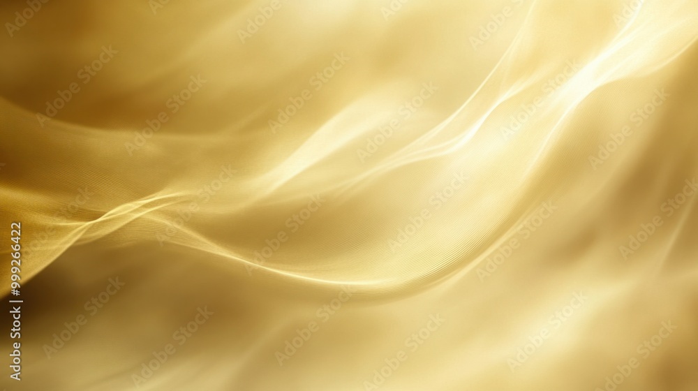 Poster a soft gold gradient background with smooth transitions and subtle highlights