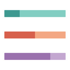 Obraz premium bar chart icon
