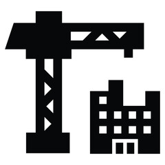 Obraz premium Architecture, building, construction icon