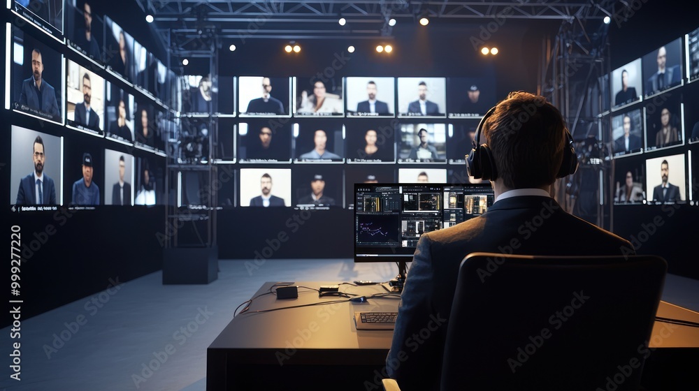 Aufkleber a virtual booth with a live representative for q&a and product demos.