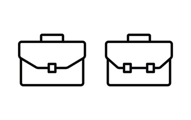 Briefcase icon, Briefcase sign vector