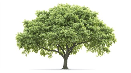 Obraz premium A stunning depiction of an elegant sycamore tree, showcasing its dense foliage that creates a lush canopy. 