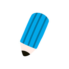 pencil icon cartoon vector illustration
