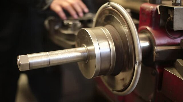 Specilized technician rectifies brake disc
