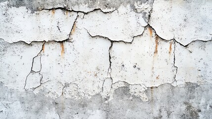 Obraz premium A textured, cracked wall with weathered features and rustic tones, ideal for backgrounds and design projects.