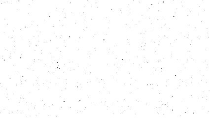 Small black dots dispersed over a clean white background, Generative AI