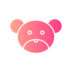 bear gradient icon