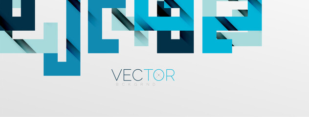 Color bend lines with shadow texture effect. Vector Illustration For Wallpaper, Banner, Background, Card, Book Illustration, landing page