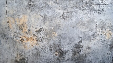 Fototapeta premium Textured gray concrete wall with a rustic appearance and subtle color variations, ideal for background and design projects.