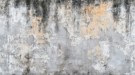 Textured wall featuring aged paint and weathered surface elements, perfect for background or artistic projects.