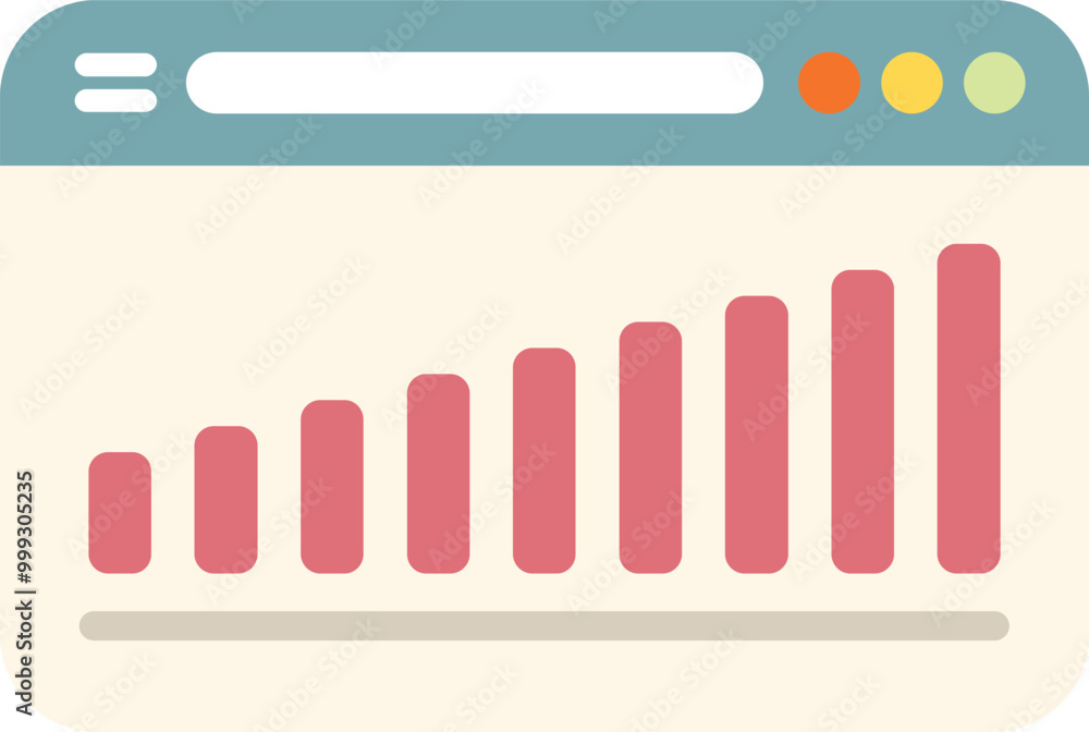 Poster web browser is displaying a bar chart that is showing positive growth