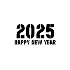 Cheerful New Year 2025 text plan. Front of business journal for 2025 new year with wishes. Blissful New Year 2025 Plan Layout. Present day Plan for Schedules, Greeting, Hello Card, and Occasions plan