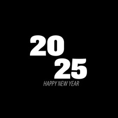 Cheerful New Year 2025 text plan. Front of business journal for 2025 new year with wishes. Blissful New Year 2025 Plan Layout. Present day Plan for Schedules, Greeting, Hello Card, and Occasions plan