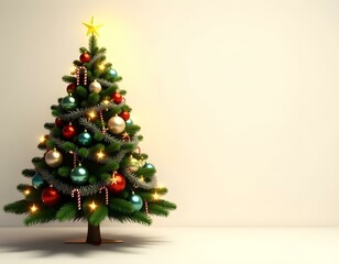 christmas tree with christmas decorations