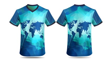 t shirt isolated on white background
