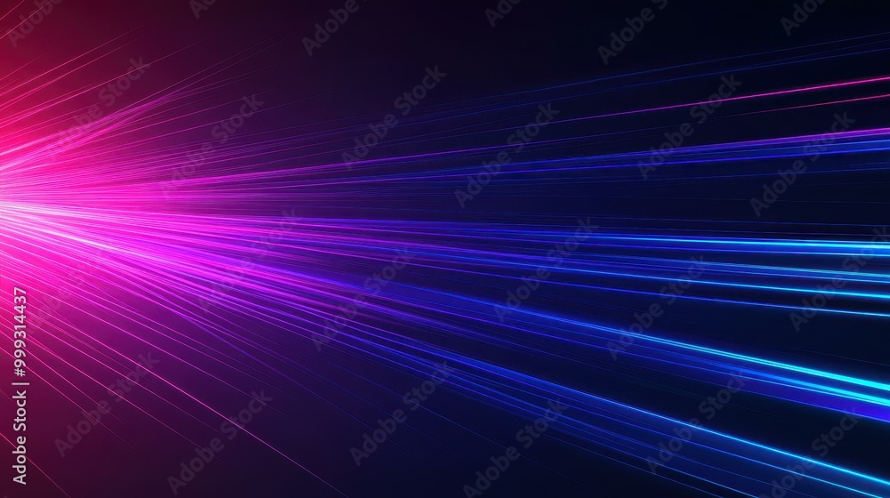 Aufkleber explore a vibrant abstract background featuring neon rays and futuristic elements that capture a fas
