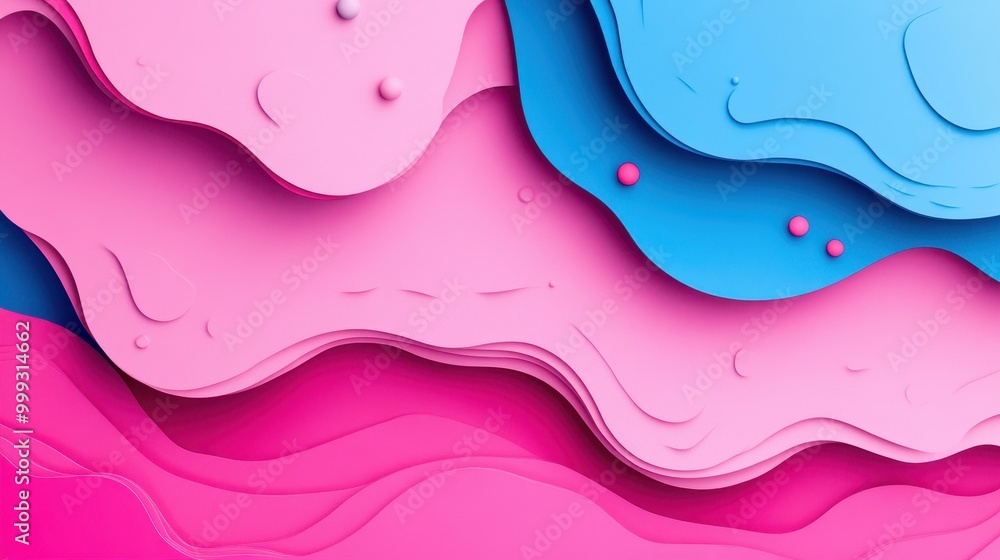 Poster a modern flat illustration featuring a textured closeup background paper, emphasizing simplicity and