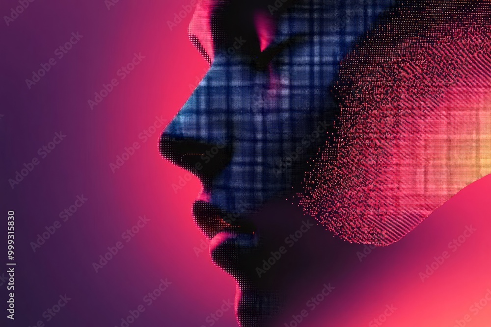 Poster abstract distorted pixel glitch patterns for eyecatching posters and digital art