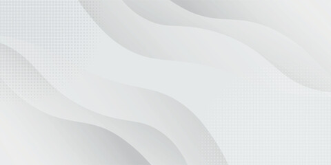 abstract white background with curve shape.vector