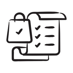Shopping List Icon