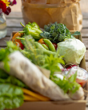 fresh organic vegetables