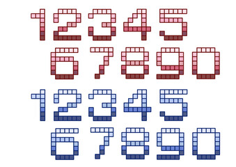 POP用文字_ブロック_数字6