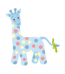 baby giraffe illustration