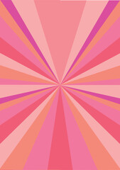 The background image is in pink tones, using shapes to arrange. Composition with gradation used for graphics