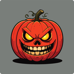 haunted pumpkin, halloween pumpkin, scary pumpkin face, evil pumpkin, scary pumpkin vector, spooky pumpkin face, spooky pumpkin carving, creepy pumpkin, Halloween decorations, horror pumpkin