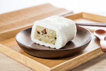 Exquisite Chinese dim sum glutinous rice buns
