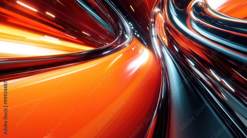 Poster dynamic racing-themed abstract background with sharp curves, vibrant colors, and motion lines, perfe