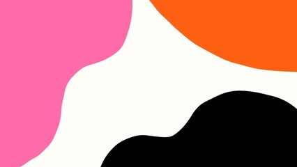 Colorful abstract liquid wave background in pastel colors