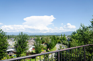 Abbotsford, Canada, BC as seen from Highstreet