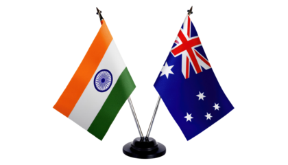 Australia and India Miniature Flags: Symbols of Friendship and Cooperation