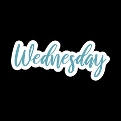 Saturday, Sunday, Monday, Thursday, Tuesday, Wednesday, Friday