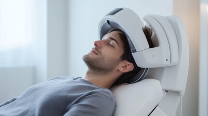 Transforming Mental Health Treatment: A Visualization of a Psychiatrist Using Transcranial Magnetic Stimulation (TMS) for Patients with Treatment-Resistant Depression