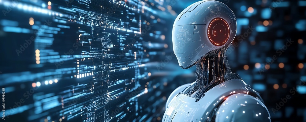 Poster business ai data software