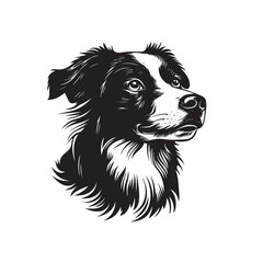 Obraz premium Dog illustration, Dog art, Dog drawing