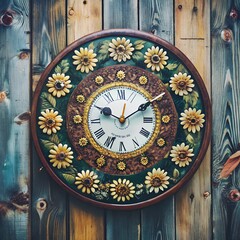 Obraz premium vintage wall clocks 