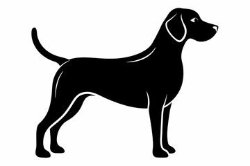 
Beagle dog, Beagle dog silhouette, Beagle hound dog vector
