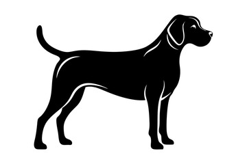 
Beagle dog, Beagle dog silhouette, Beagle hound dog vector
